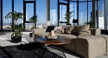 Bedroom in 3 BHK Apartment at Godrej Zenith, Sector 89 – for Sale