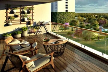 Balcony in 3 BHK Apartment at Godrej Zenith, Sector 89 – for Sale