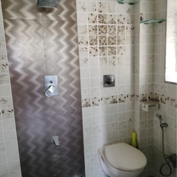 Bathroom in 2 BHK Apartment at Gagangiri Florence, Dahisar West – for Sale