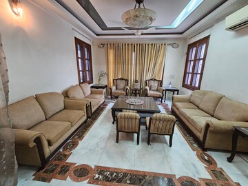Living Room in 4 BHK Builder Floor at Puri Aman Vilas, Sector 89 – for Sale