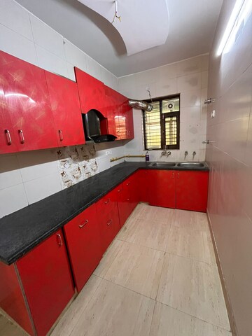 Kitchen in 4 BHK Builder Floor at Green Fields Colony – for Sale