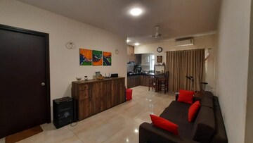 Living Room in 1 BHK Apartment at Mahindra Vivante, Andheri East – for Sale