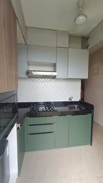 Kitchen in 1 BHK Apartment at Conceptual Suraksha Smart City Phase I, Vasai East – for Sale