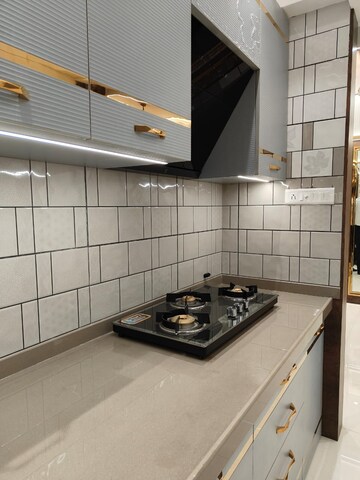 Kitchen in 2 BHK Apartment at Deeplaxmi Shreeji Meadows, Katrap – for Sale