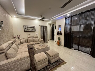 Living Room in 3 BHK Apartment at MS Enclave Zirakpur, Dhakoli Village – for Sale