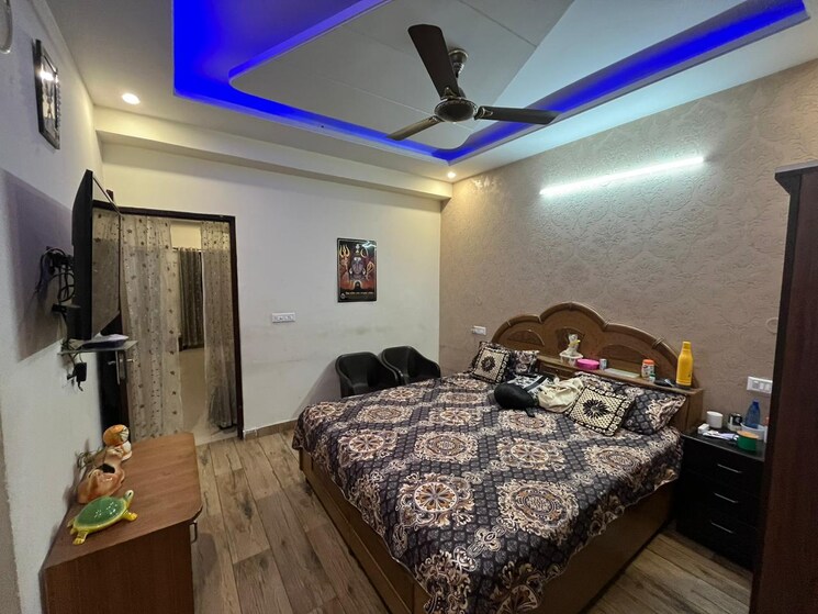 Bedroom, ms-enclave-zirakpur 3 Bedroom 1000 Sq.Ft. Apartment In Dhakoli Zirakpur 7188723