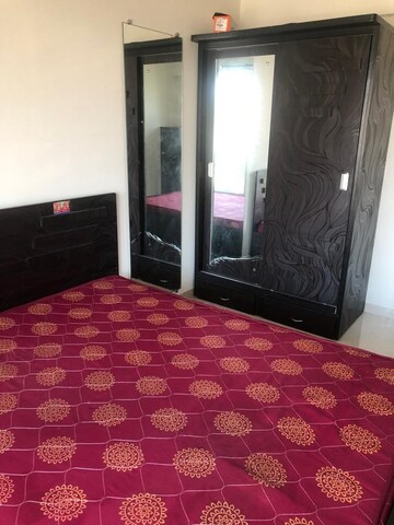Bedroom in 3 BHK Apartment at Gurukrupa Marina Enclave, Malad West – for Sale