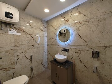Bathroom in 3 BHK Builder Floor at BPTP Park Central, Sector 85 – for Sale