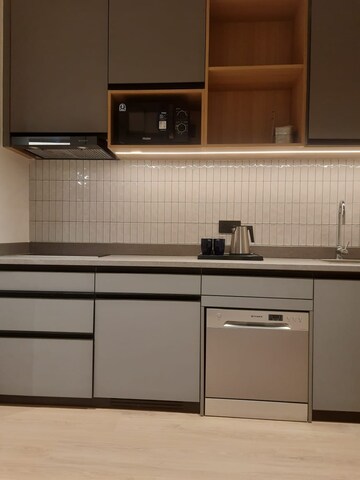 Kitchen in 3 BHK Apartment at Mahaluxmi Migsun Ultimo, Omicron Iii Greater Noida – for Sale