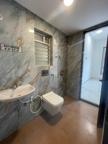 Bathroom in 2 BHK Apartment at Pramanik Walchand Paradise, Mira Road – for Sale