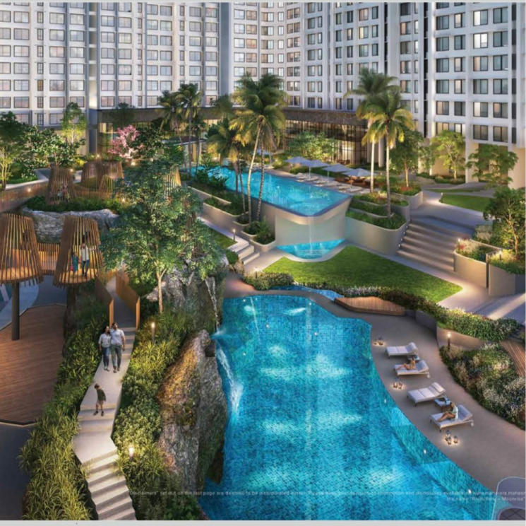 Swimming Pool, cci-rivali-park-stargaze 2 Bedroom 772 Sq.Ft. Apartment In Magathane Mumbai 7189786