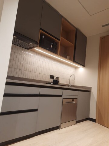 Kitchen in 2 BHK Apartment at Hubtown Iris, Mira Road – for Sale