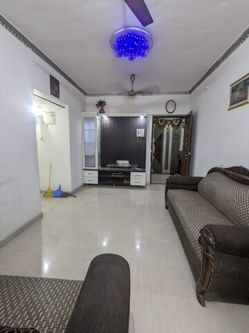 Living Room in 2 BHK Apartment at Mehta Amrut Angan Phase II, Kalwa – for Rent