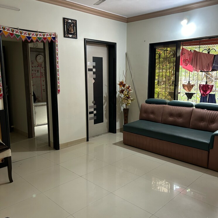 Living Room, happy-home-estate 3 Bedroom 1100 Sq.Ft. Apartment In Sector 10 Thane 7189888