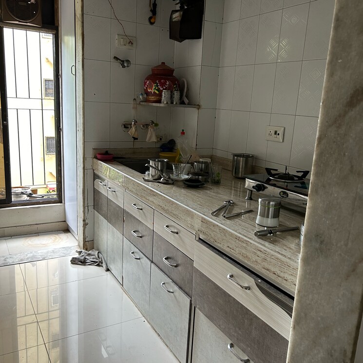Kitchen, happy-home-estate 3 Bedroom 1100 Sq.Ft. Apartment In Sector 10 Thane 7189888