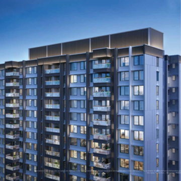 2 BHK Apartment – Exterior View View at CCI Rivali Park Stargaze, Magathane - for Sale