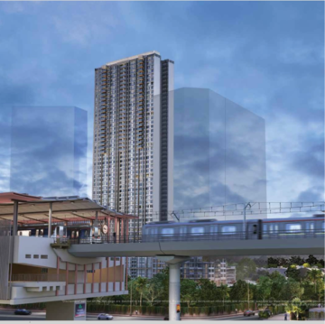 2 BHK Apartment – Exterior View View at CCI Rivali Park Stargaze, Magathane - for Sale
