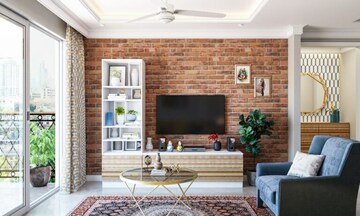Living Room in 3 BHK Builder Floor at Puri Emerald Bay, Sector 104 – for Sale