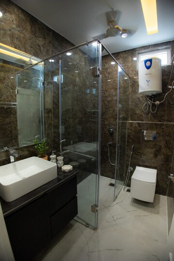 Bathroom in 4 BHK Apartment at Ekana Ontario, Gomti Nagar – for Sale