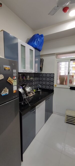 Kitchen in 1 BHK Apartment at Lodha Amara, Kolshet Road – for Rent