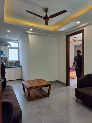 Living Room in 1.5 BHK Apartment at ELA Shiva Kashi Vijay Enclave, Shivpurwa – for Sale