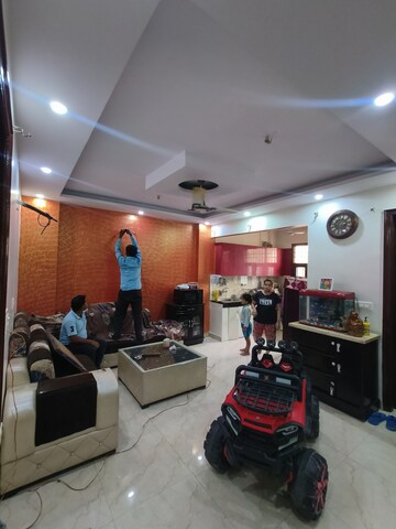 Living Room in 3 BHK Builder Floor at Dwarka Mor – for Sale