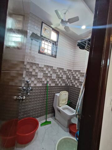 Bathroom in 3 BHK Builder Floor at Dwarka Mor – for Sale