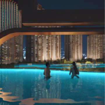 Swimming Pool in 3.5 BHK Apartment at M3M Mansion, Sector 113 – for Sale