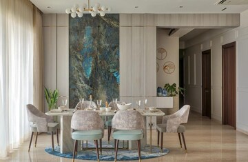 Living Room in 4 BHK Apartment at Windsor Grande Residences, Andheri West – for Sale
