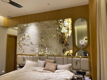 Living Room in 4 BHK Apartment at Windsor Grande Residences, Andheri West – for Sale