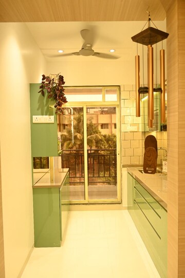 Living Room in 3 BHK Apartment at Dosti West County Phase 4 Dosti Pine, Balkum Pada – for Sale