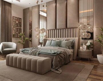 Bedroom in 3 BHK Apartment at Signature Global Titanium SPR, Sector 71 – for Sale