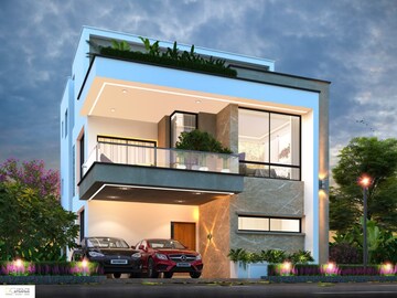 4 BHK Villa – Exterior View View at Kollur - for Sale