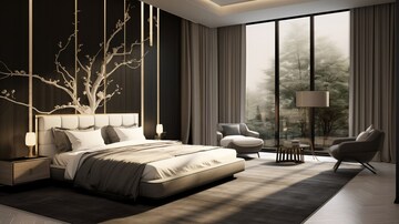 Bedroom in 4 BHK Villa at Kollur – for Sale