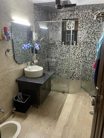 Bathroom in 4 BHK Builder Floor at Janakpuri – for Sale