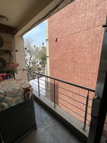 Balcony in 3.5 BHK Builder Floor at Janakpuri – for Sale