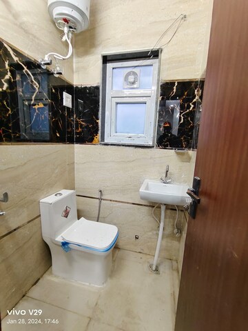 Bathroom in 3 BHK Apartment at Sector 13, Dwarka – for Sale