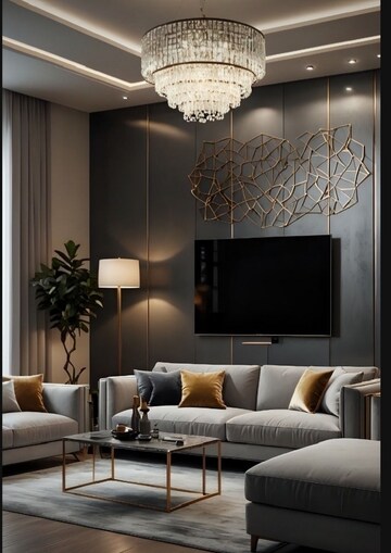 Living Room in 4 BHK Builder Floor at Palam – for Sale