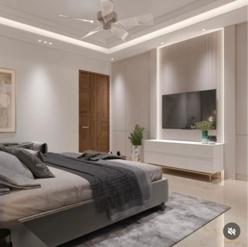 Bedroom in 4 BHK Builder Floor at Vasant Vihar – for Sale