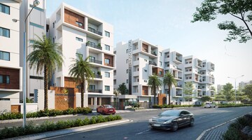 2 BHK Apartment – Exterior View View at Tellapur - for Sale