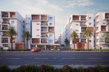 2 BHK Apartment – Exterior View View at Tellapur - for Sale
