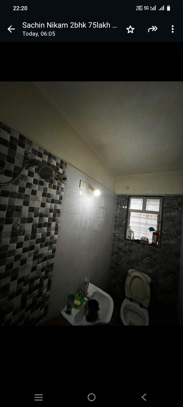 Bathroom in 2 BHK Apartment at Nisarg Meadows, Wakad – for Sale