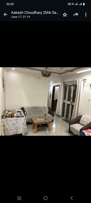 Living Room in 2 BHK Apartment at Atlanta Society, Wakad – for Sale
