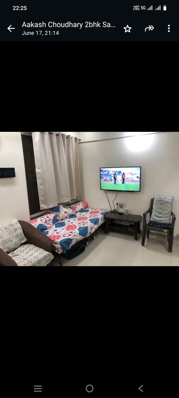 Bedroom in 2 BHK Apartment at Atlanta Society, Wakad – for Sale