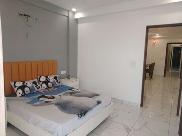 Bedroom in 3 BHK Builder Floor at Dhakoli Village – for Sale