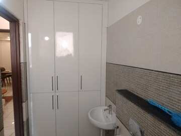 Bathroom in 3 BHK Builder Floor at Dhakoli Village – for Sale