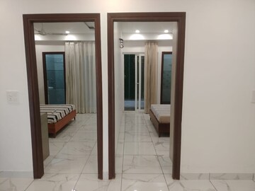 Building Lobby in 3 BHK Builder Floor at Dhakoli Village – for Sale