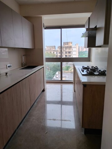 Kitchen in 3 BHK Apartment at Lotus Aurus, Andheri West – for Rent