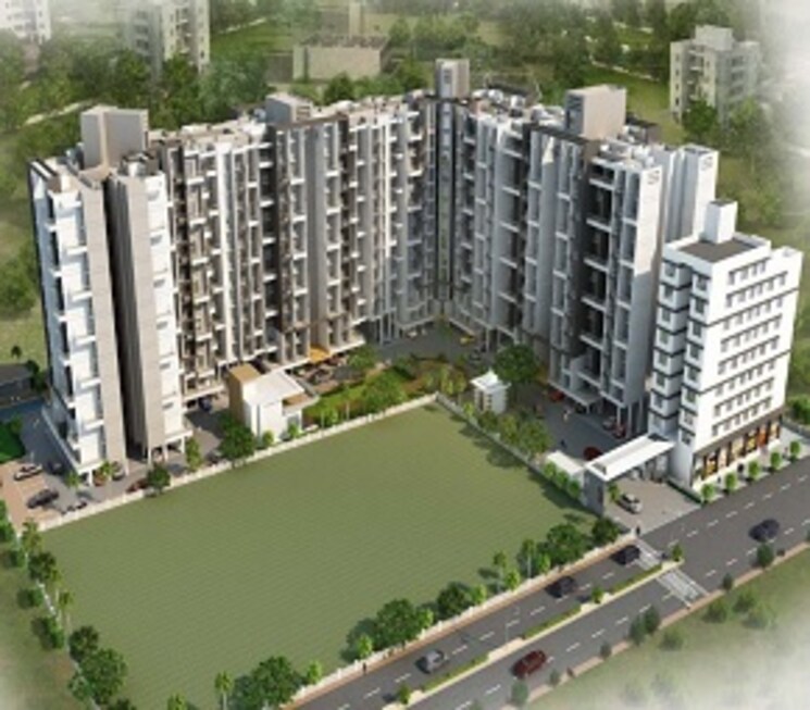 Balcony, adhya-radhakrishna 1 Bedroom 458 Sq.Ft. Apartment In Moshi Pune 7196321