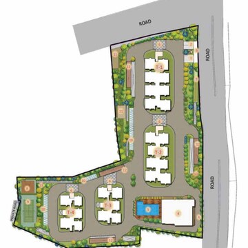 Master Plan in 3 BHK Apartment at Prestige Tranquil, Kokapet – for Sale